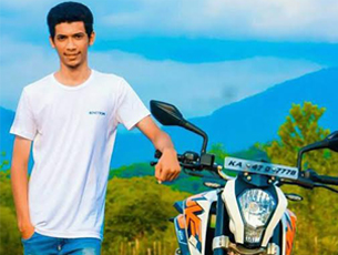 Biker killed as Tipper collides with bike